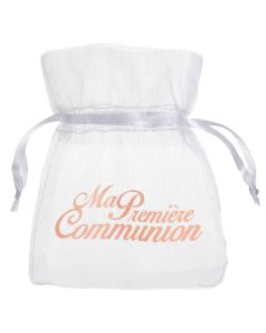 Sachet Dragées Première Communion x6 - Corail