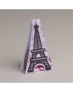 Lot de 10 boîtes à dragées Tour Eiffel.