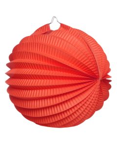 Boule Accordéon Rouge