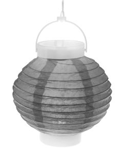 Lampion Led Gris