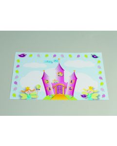 12 sets de table château de princesse