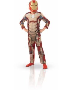 Panoplie garçon Iron Man 3 luxe - Boîte vitrine