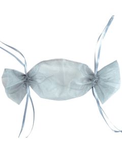 Sachet dragées bonbon x 6 - Gris