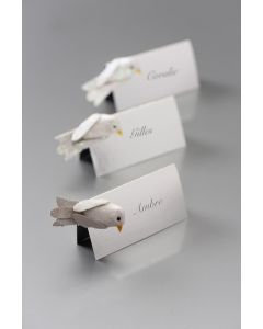 2x Petit Oiseau Pailleté sur Pince