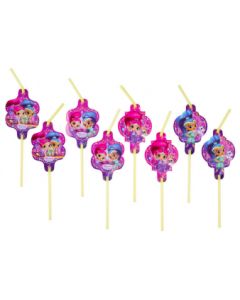 8 pailles shimmer et shine