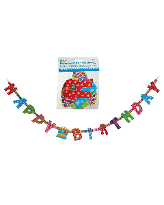 Guirlande en papier happy birthday