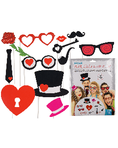 12 Accessoires photobooth 