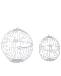 Cages rondes blanches - 2