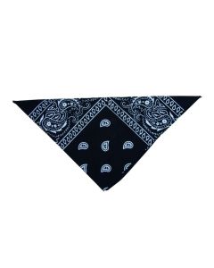 Bandana noir et blanc