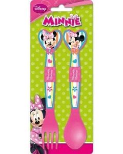 couverts en plastique minnie à prix discount
