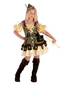 Déguisement fille Robin des Bois - Taille 6 ans