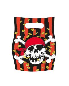 6 sacs de fête Jolly Roger