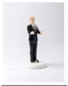 Figurine Marié Seul Homme Blond