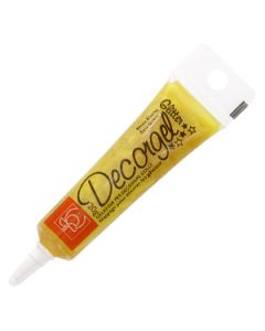 gel colorant à paillettes jaune