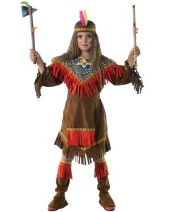 Déguisement fille indienne - Taille 6 ans