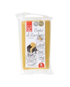 Pâte à sucre sans gluten – 100g - Argent