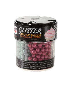 Perles scintillantes en sucre – 70g – 4 assortiments