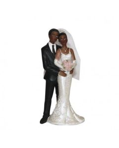 Figurine Mariage Couple Noir