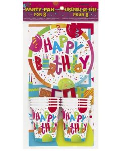 Kit goûter "Happy Birthday"