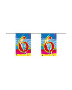 Guirlande d'anniversaire - 6 ans
