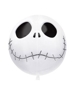 Ballon hélium sphérique Jack Skellington