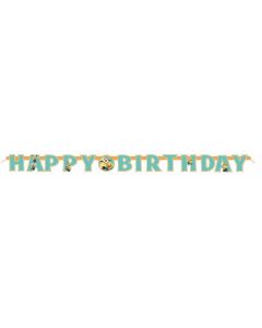 Guirlande happy birthday Minions Moi moche et méchant