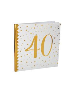 livre d'or anniversaire 40 ans