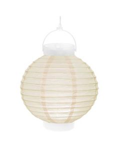 Lampion Led Ivoire
