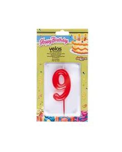 Bougie anniversaire n°9
