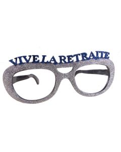 Lunettes géantes Vive la retraite