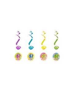 4 suspensions spirales 40 ans