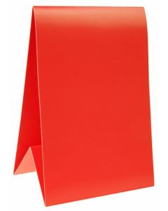 6 Marque-tables unis rouges