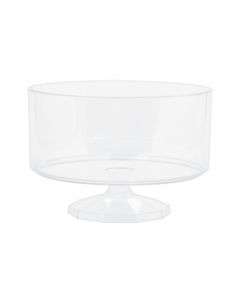 Récipient en plastique transparent 19 cm