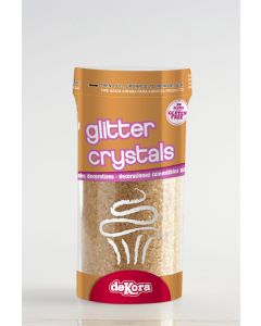 cristaux alimentaires dorés 1