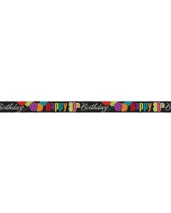Banderole Happy 30th Birthday