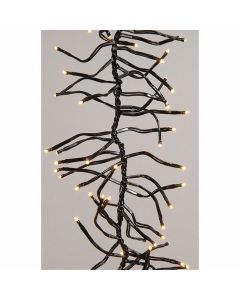 Guirlande extérieure LED clignotantes en grappe - 13,5 m 