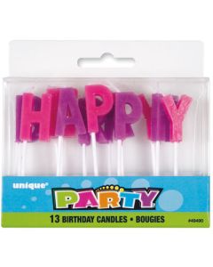 13 Bougies Happy Birthday roses