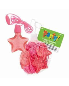 4 colliers à bulles étoiles – jouet à piñata