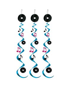 Lot de 3 suspensions musique
