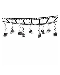 Ciel pellicule avec suspension cinéma