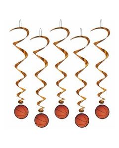 Serpentin ballon basket x5