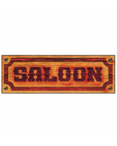 Décoration pancarte Saloon
