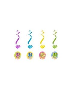4 suspensions spirales 50 ans
