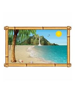 Poster île paradisiaque