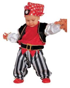 Déguisement bébé pirate - 24 mois