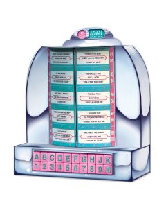 Décor années 70 jukebox