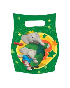 Sachets pour fête "Babar"  x 6