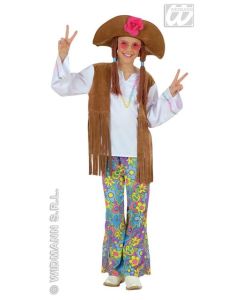 Costume enfant "Woodstock hippie girl"