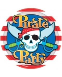 Assiettes - Pirates - 22.8 cm - x8