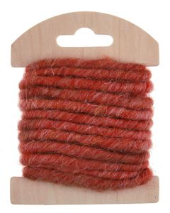 cordon laine rouge